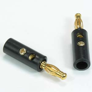 Banana Plug Gold Plated Plastic Banana Plug Gold Plated Plastic